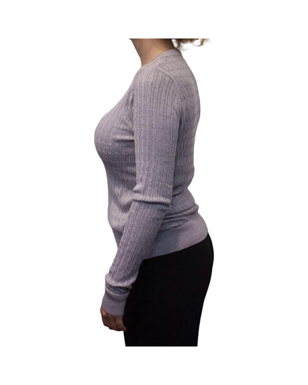 Pull Tresse Billtornade en coloris Purple