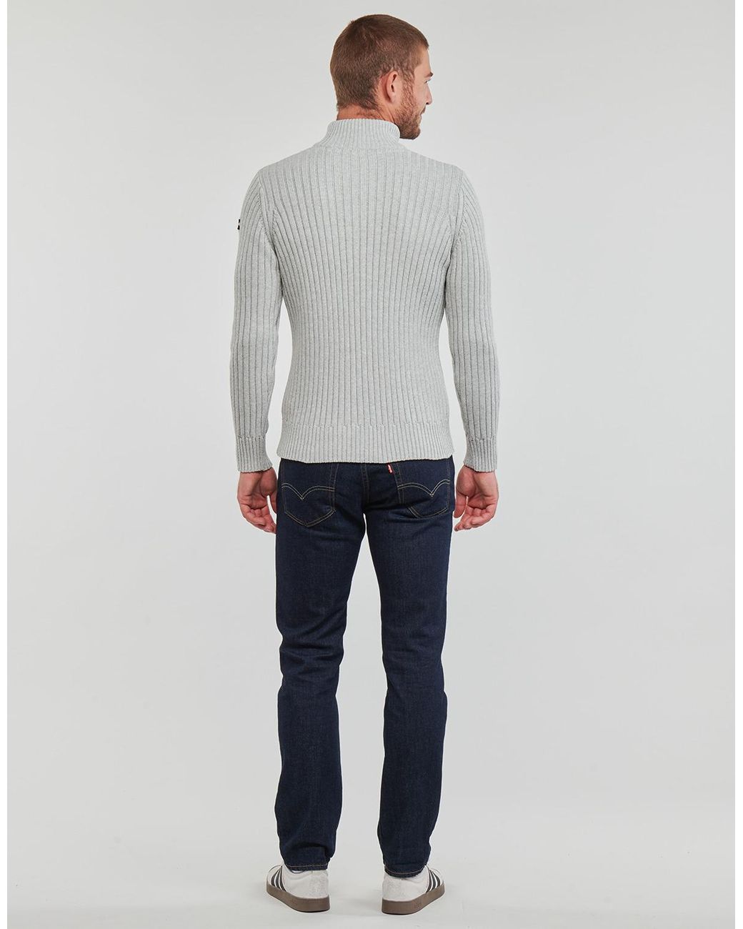 Schott Nyc Pullover Plecorage2 in Gray für Herren