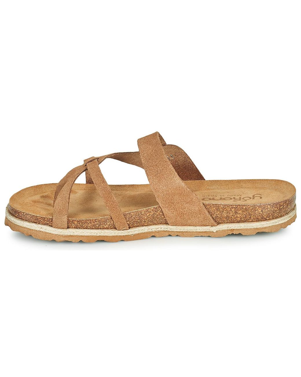 Mules Chipre Yokono en coloris Brown