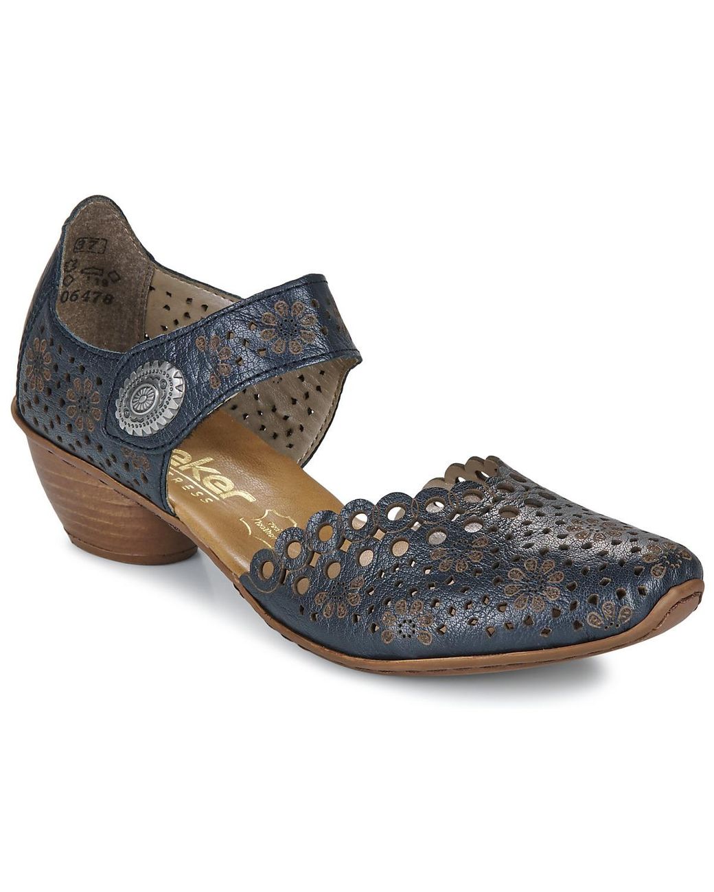 Rieker Gray Pumps