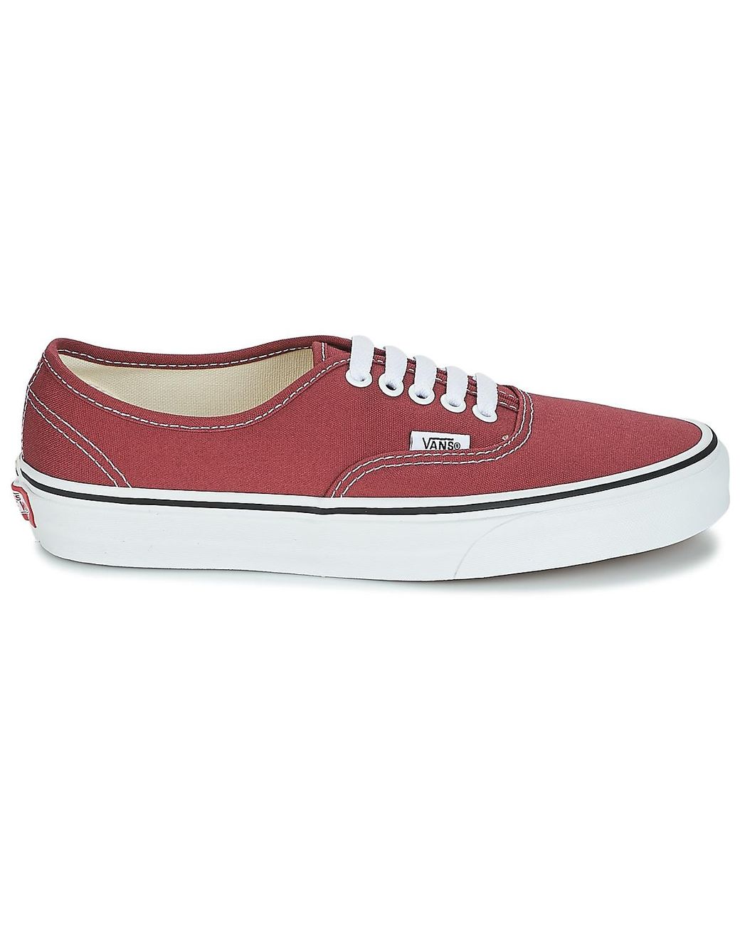 Chaussures Authentic Vans en coloris Red