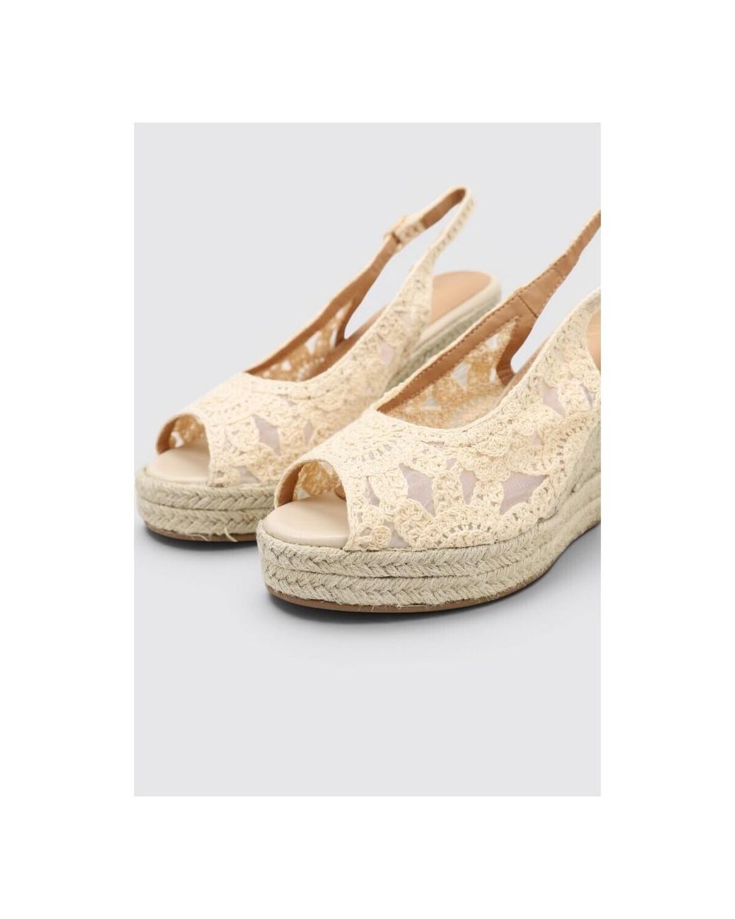 Espadrilles Metra Limma en coloris Natural