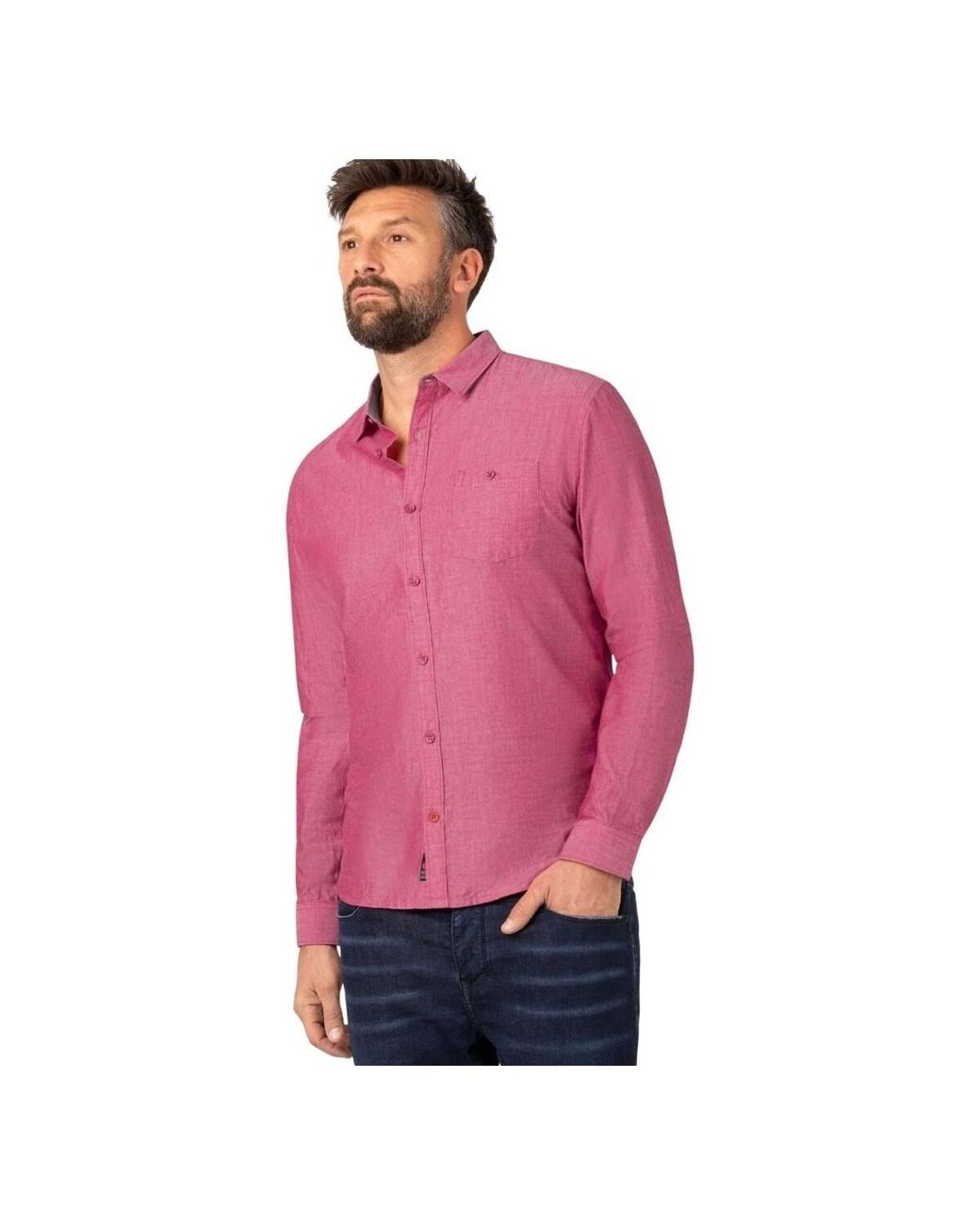 Chemise Chemise Homme Ref 59954 Timezone pour homme en coloris Pink