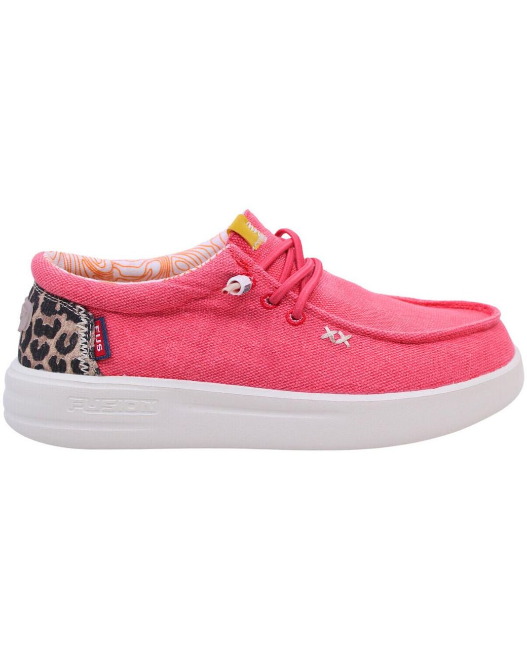 Derbies Bateaux Fusion en coloris Pink