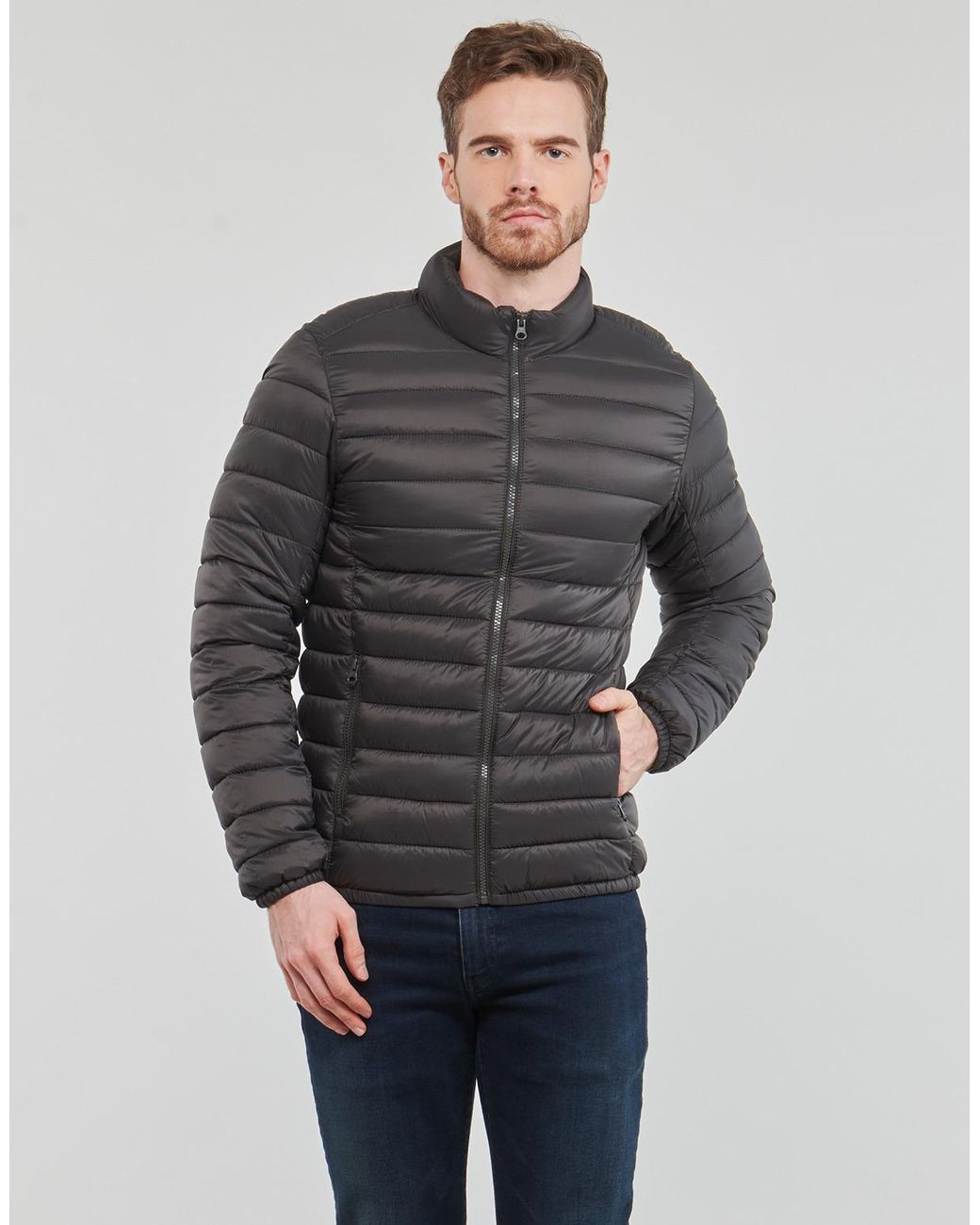Doudounes Terry Teddy Smith pour homme en coloris Gray