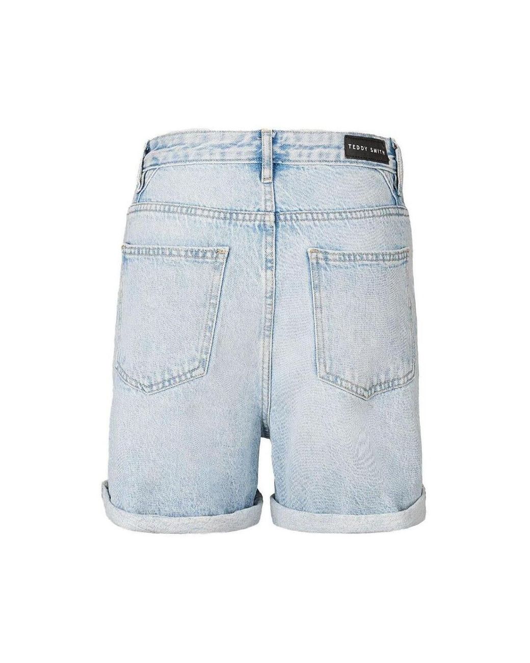 Short Slucy Teddy Smith en coloris Blue