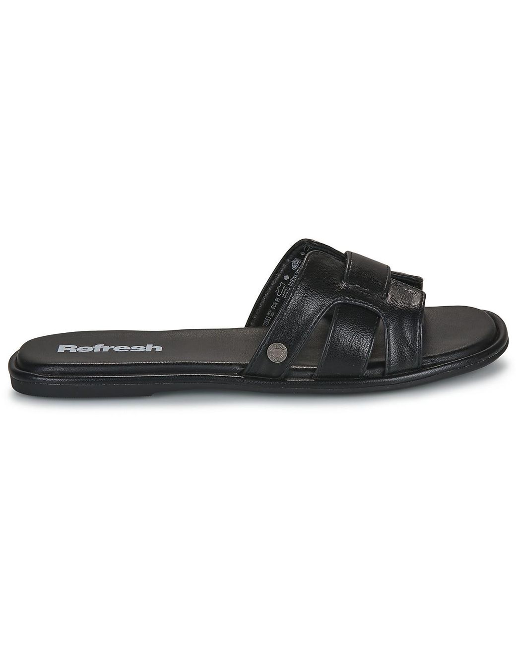 Refresh Black Pantoffeln 172553