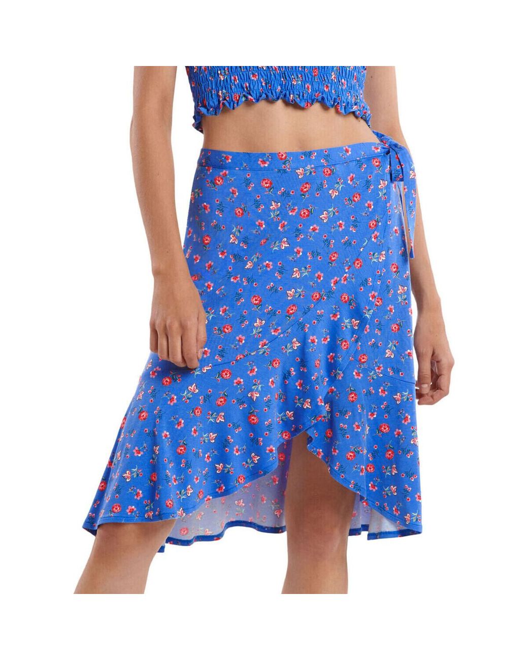 Jupes Midi Jupe Estivale Java Lisca en coloris Blue
