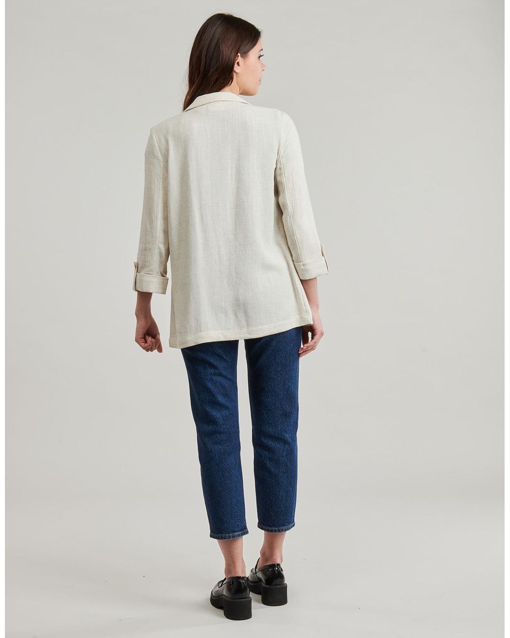 Veste Onlsiesta 3/4 ONLY en coloris White