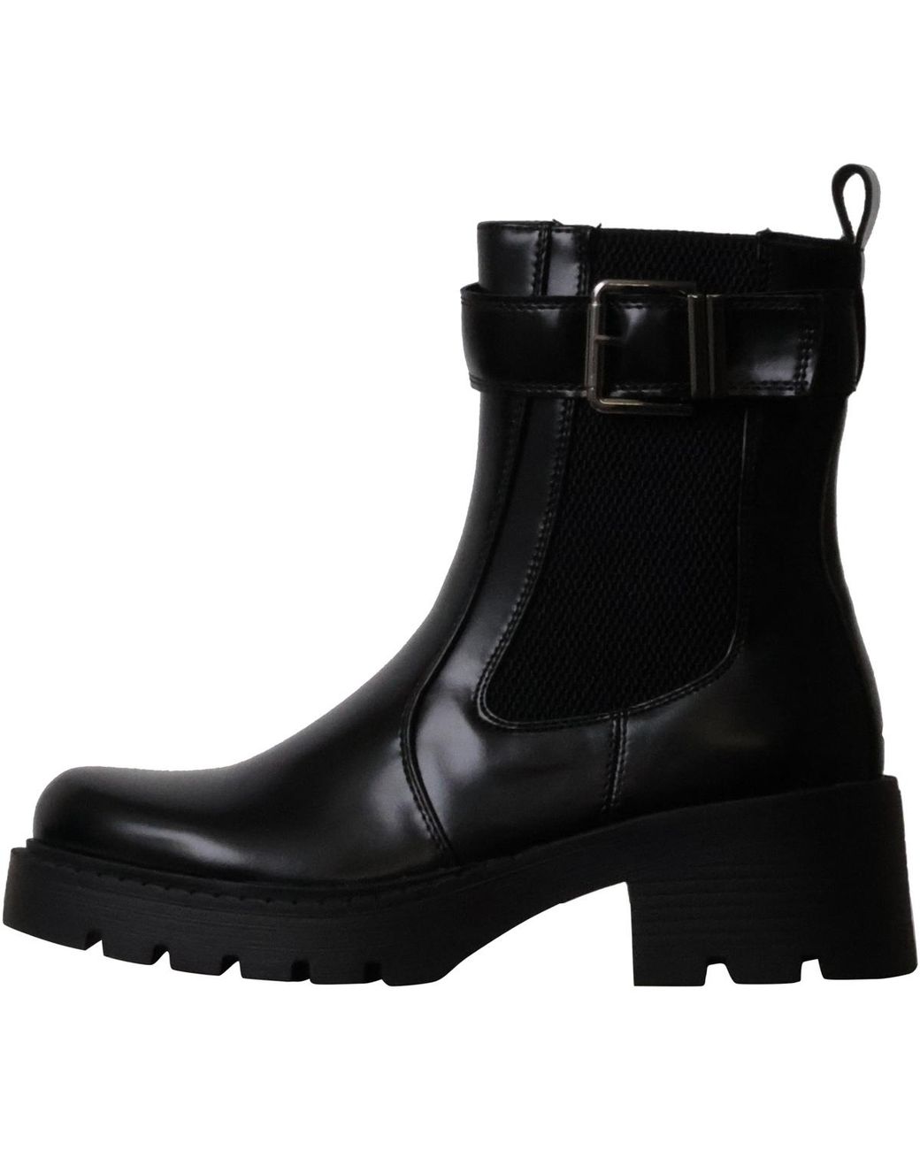 Bottines Bottines À Zip Super Mode en coloris Black