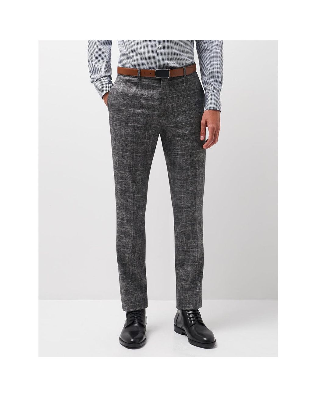 Pantalon de costume prince de Galles Pantalons de costume Devred pour homme en coloris Gris Lyst