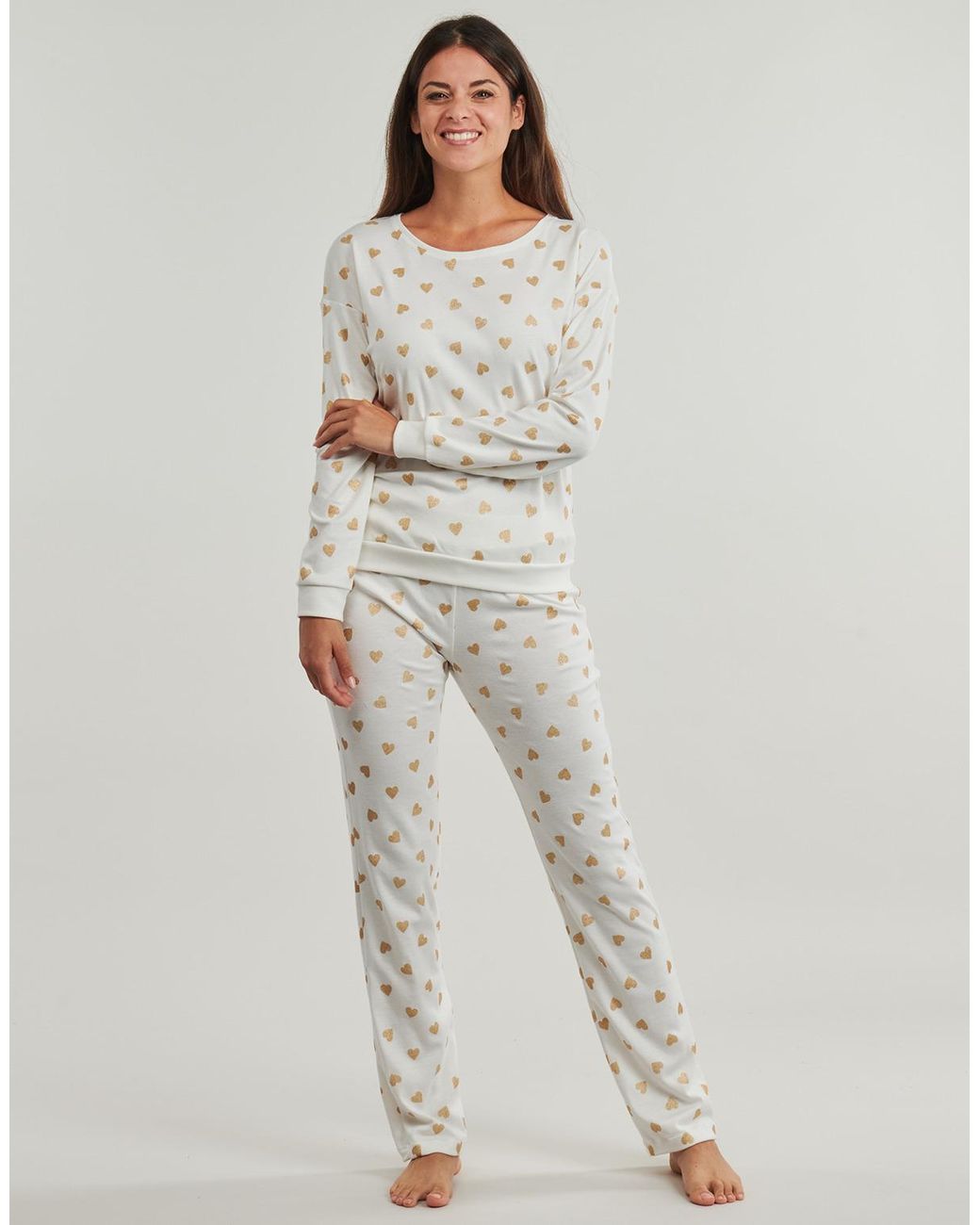 Petit Bateau Pyjama-Sets Clust in het White