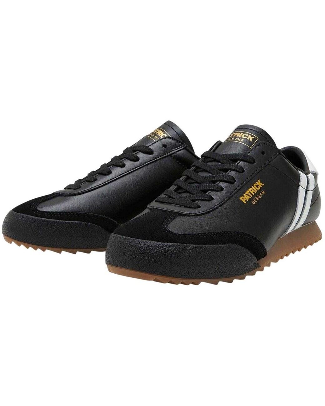 Baskets Basses Bergan Patrick pour homme en coloris Black