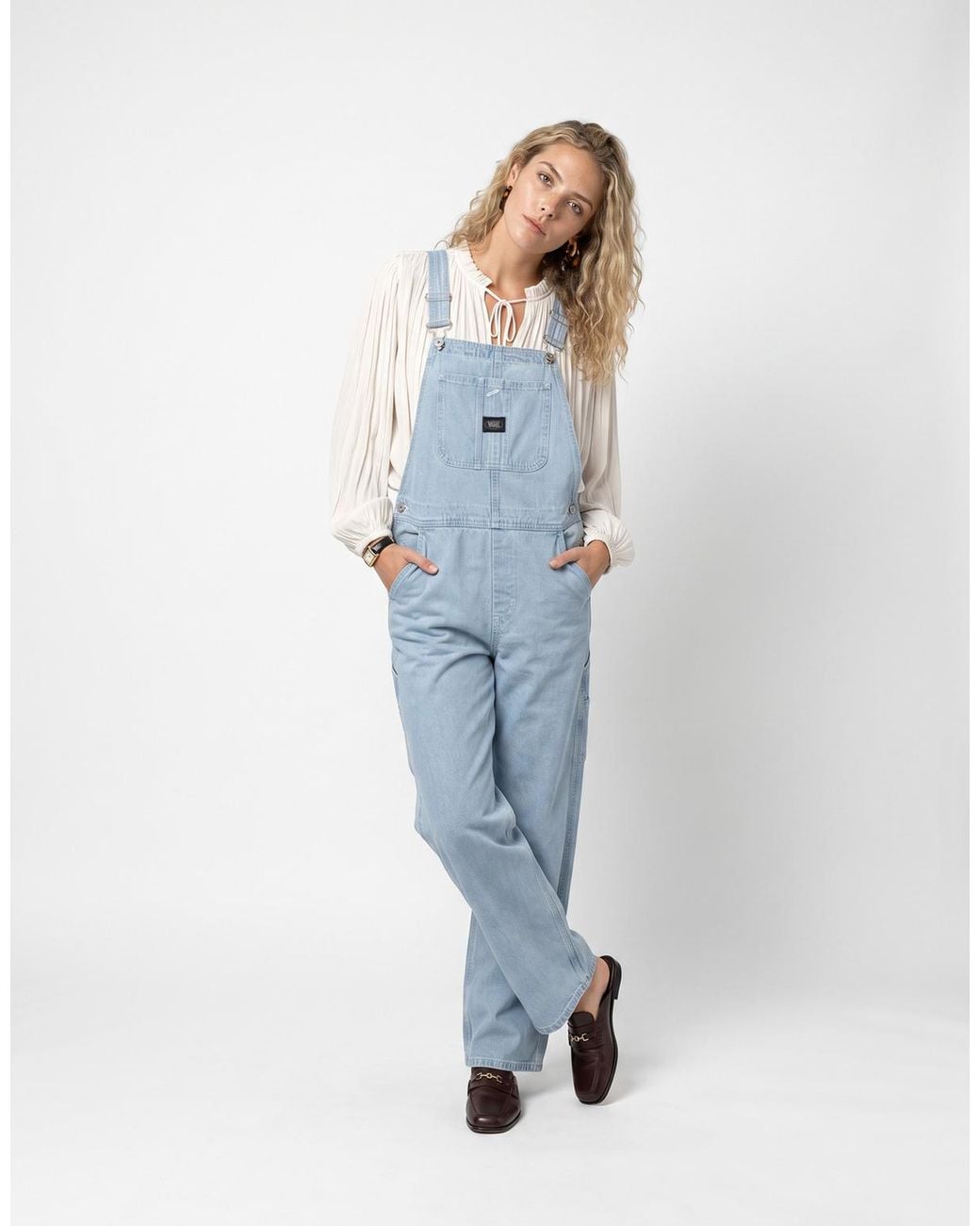 Vans Jumpsui Chore Denim Overall in het Blue