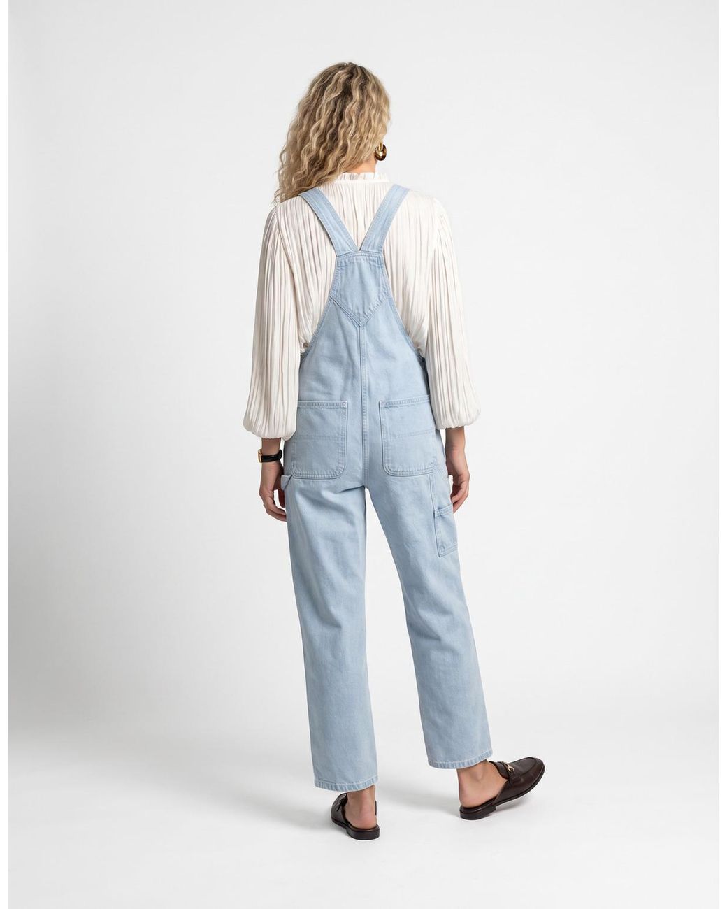 Vans Jumpsui Chore Denim Overall in het Blue