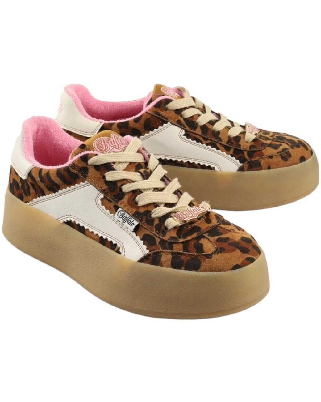 Baskets Basses Cayo Buffalo en coloris Pink
