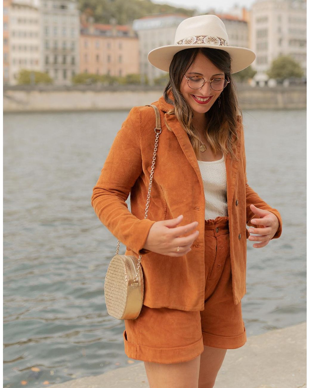Celeste Brown Blazer Sassafras