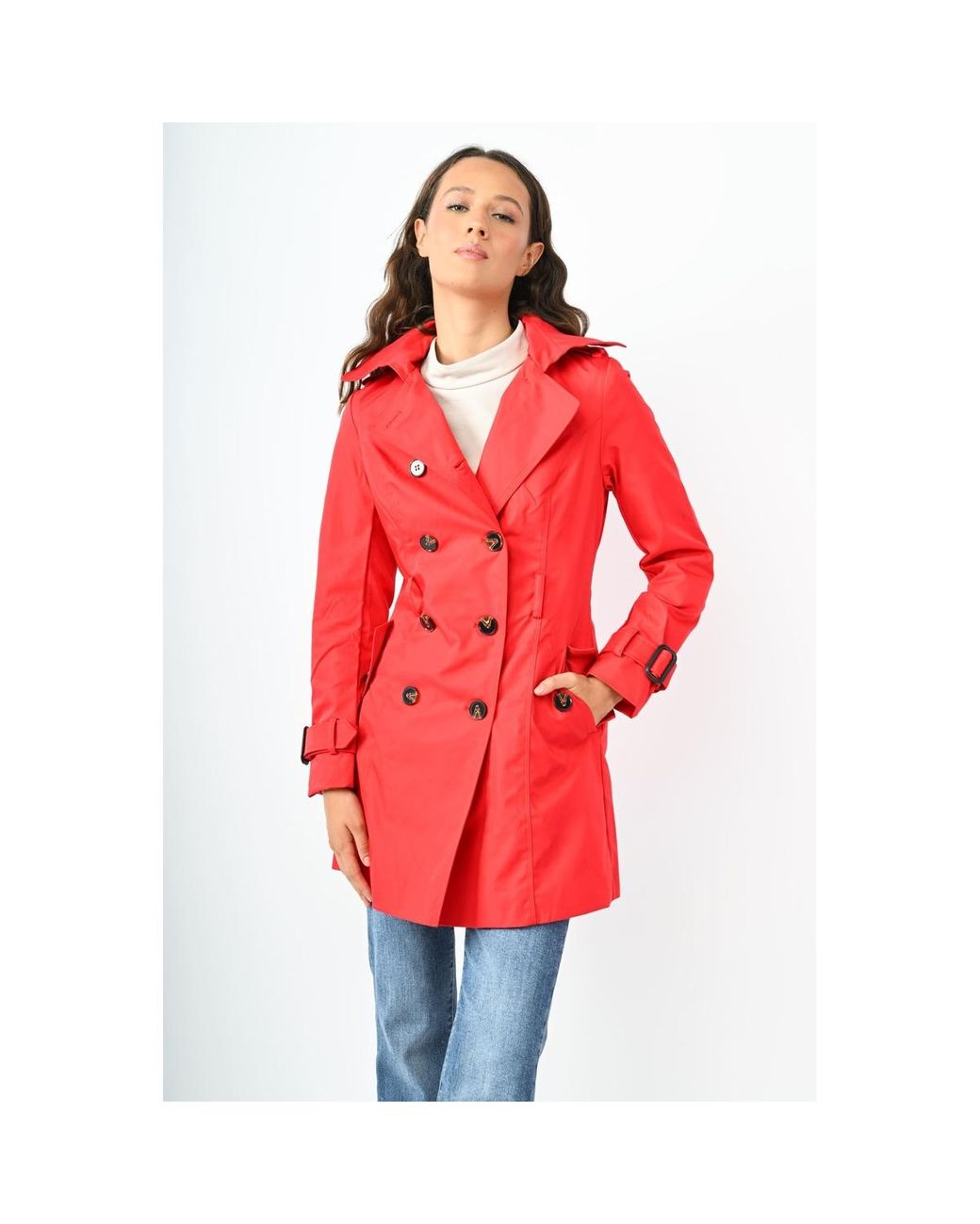 Cappotto Rosso Nuna Lie Nuna Lie Cappotti Vendita In Abbigliamento