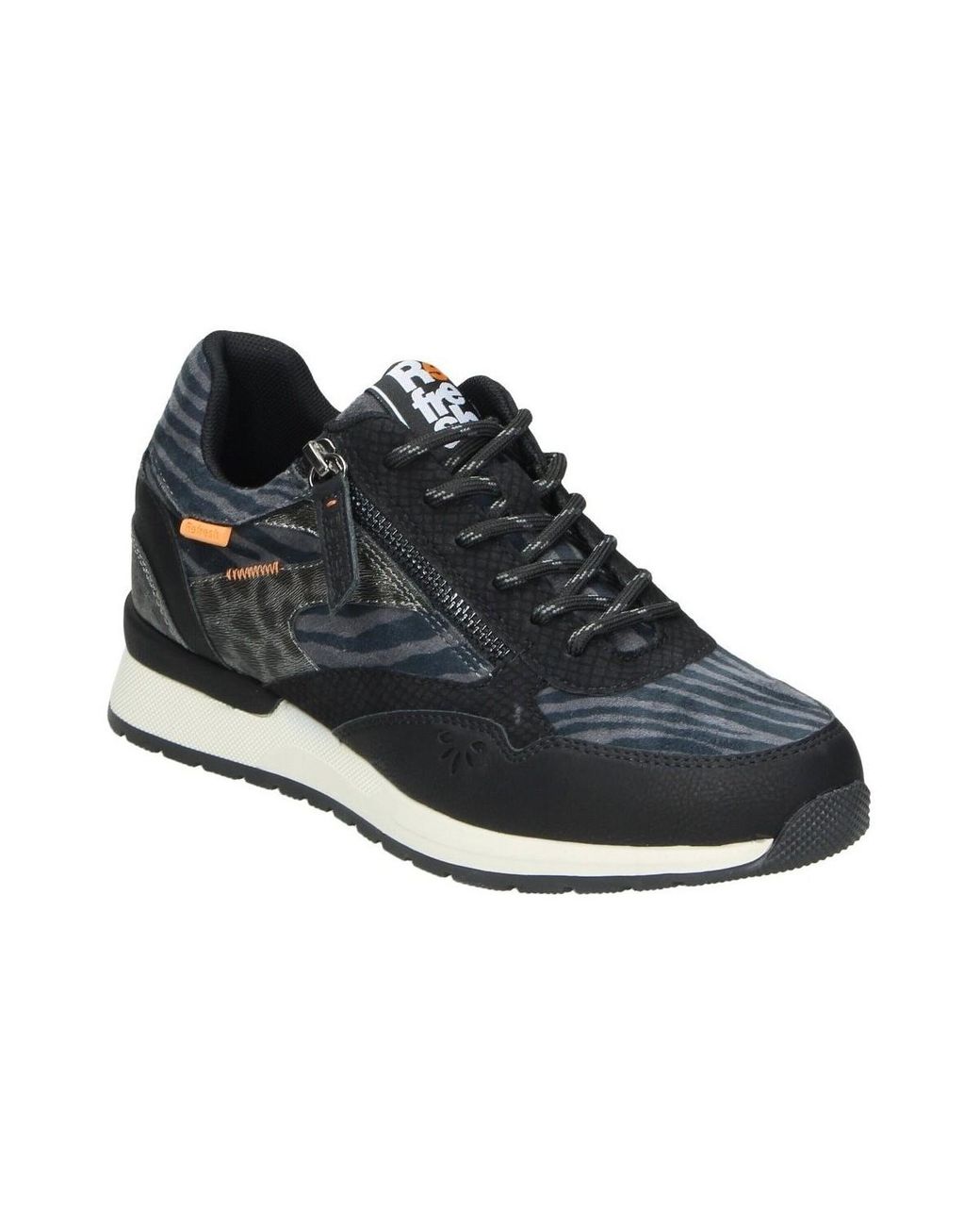 Baskets Basses 118041 Refresh en coloris Black