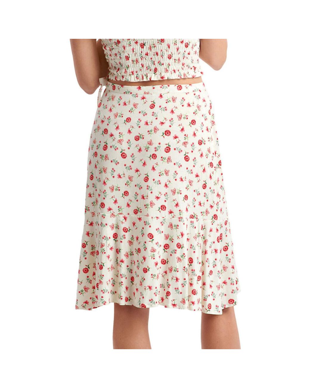Jupes Midi Jupe Estivale Java Lisca en coloris Pink