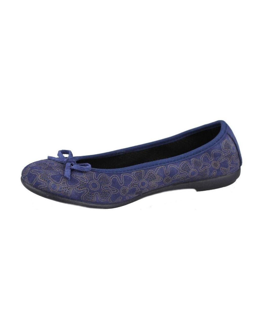 Ballerines SPLIT LETINE FLOWERS Vulladi en coloris Blue