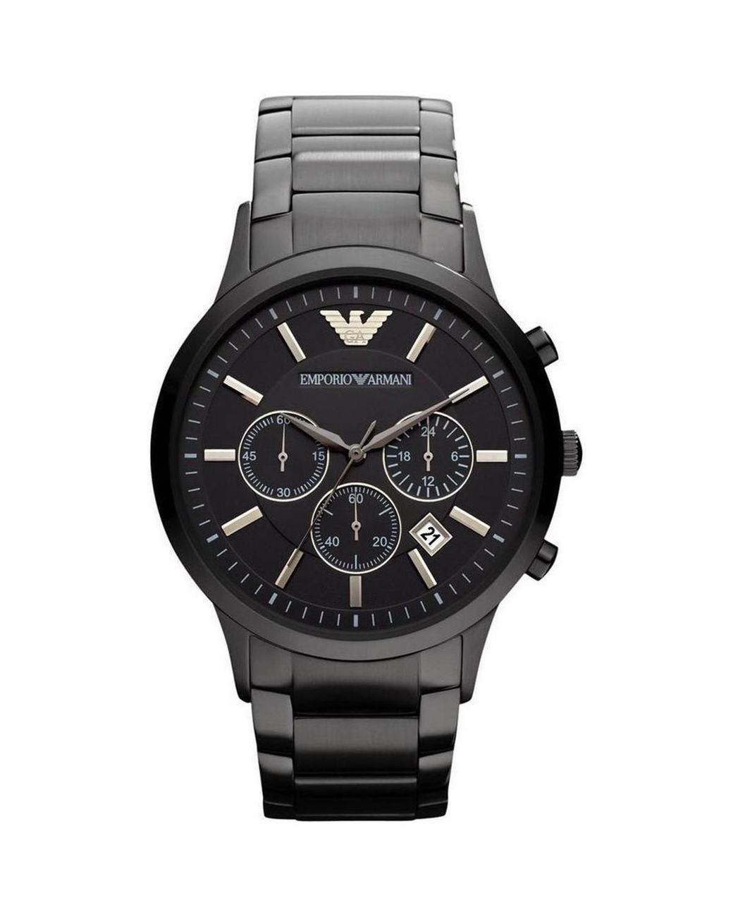 Armani Horloge Ar2453 in het Zwart - Bespaar 9% - Lyst
