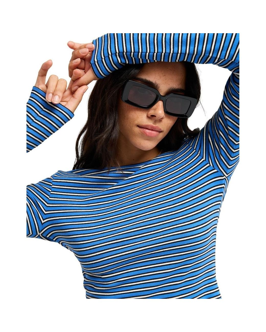 T-Shirt Playa Queen Roxy en coloris Blue