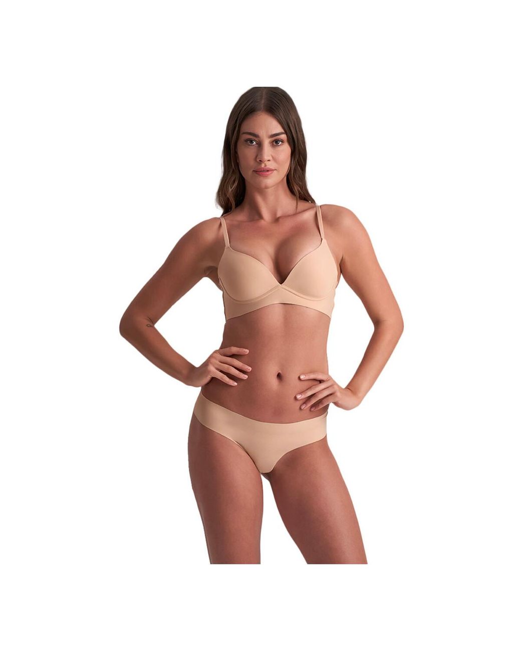 Strings Pack X2 Strings Invisible Bye Bra en coloris Black