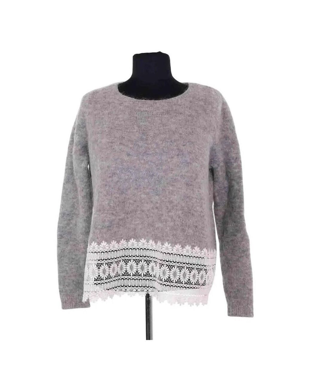 Pull Pull Sezane en coloris Gray