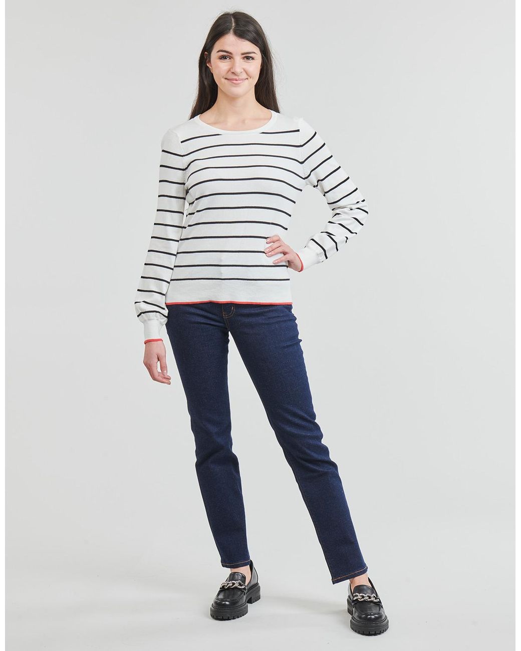 Pull Vmalma Vero Moda en coloris White