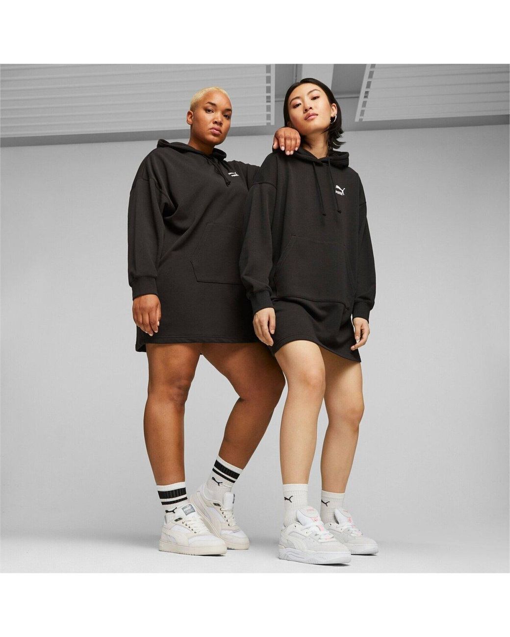 Robe Classics Hooded PUMA en coloris Black