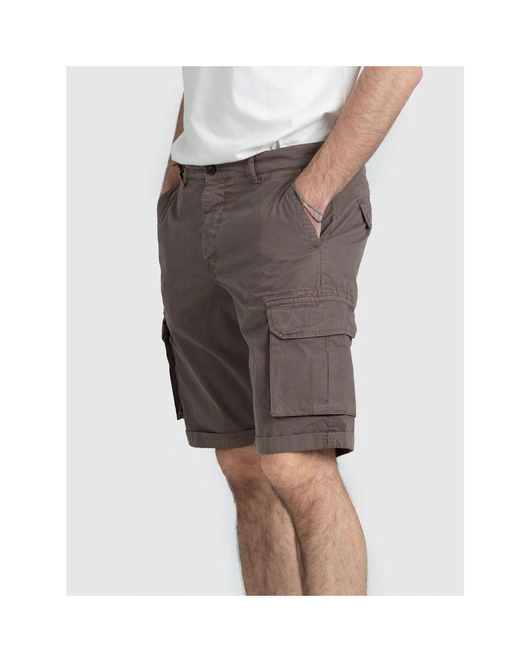 Short 43373 40weft pour homme en coloris Gray