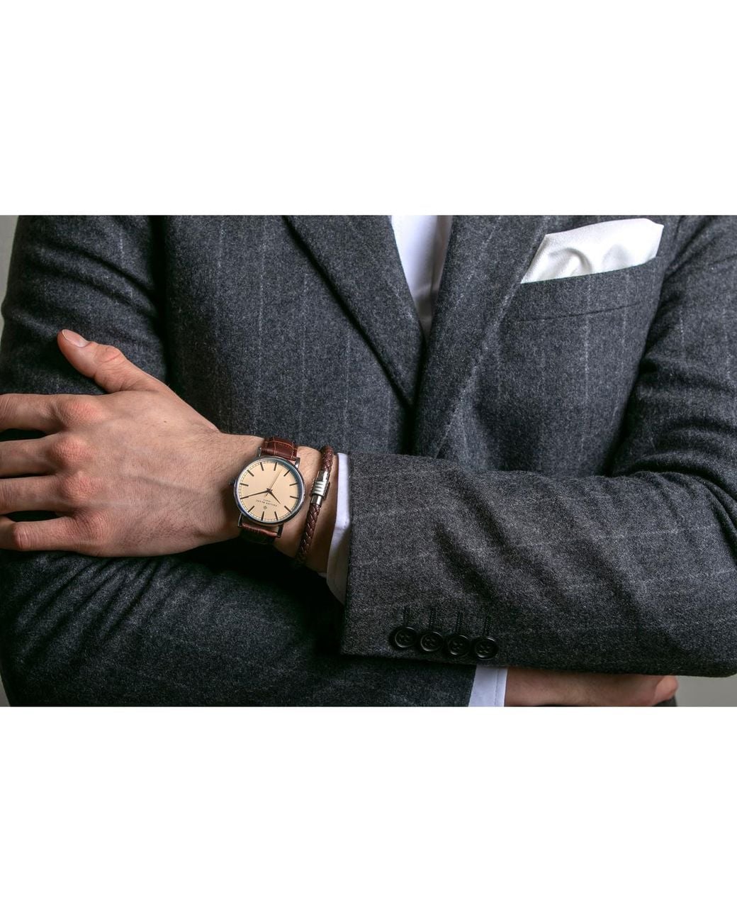 Bracelets Philipp Blanc pour homme en coloris Brown