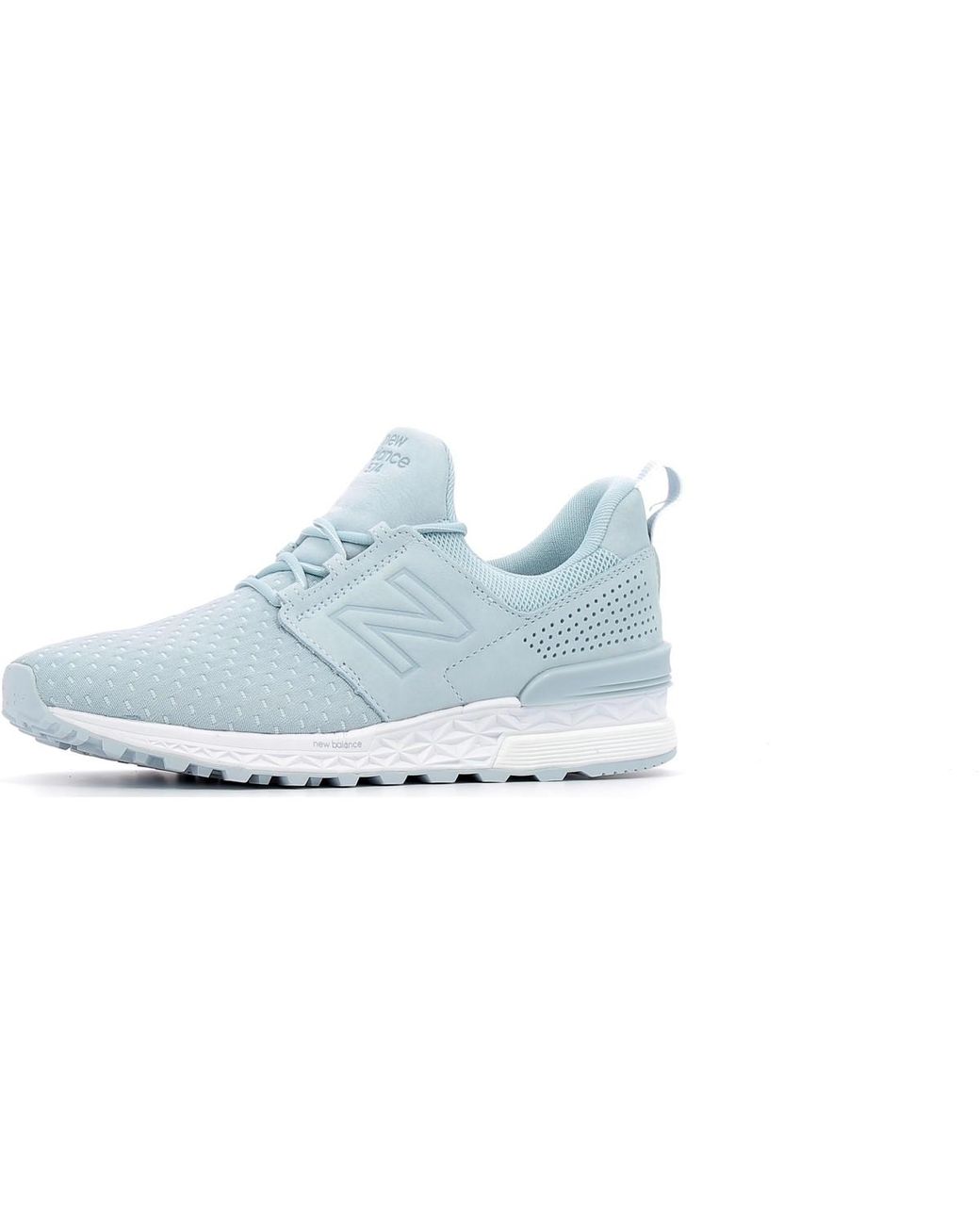 new balance m574 blauw