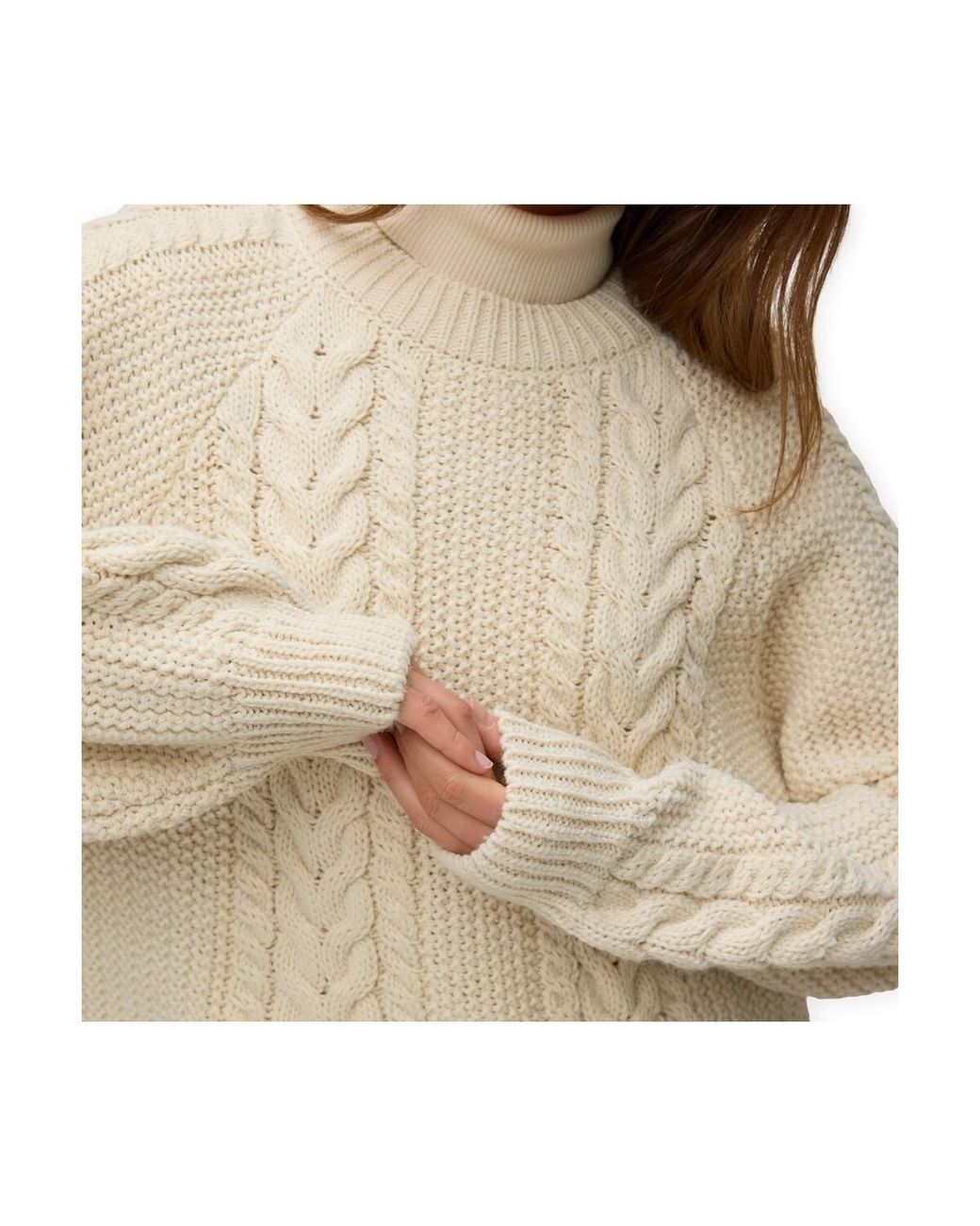 Pull Noos Toa Knit Aware en coloris Natural