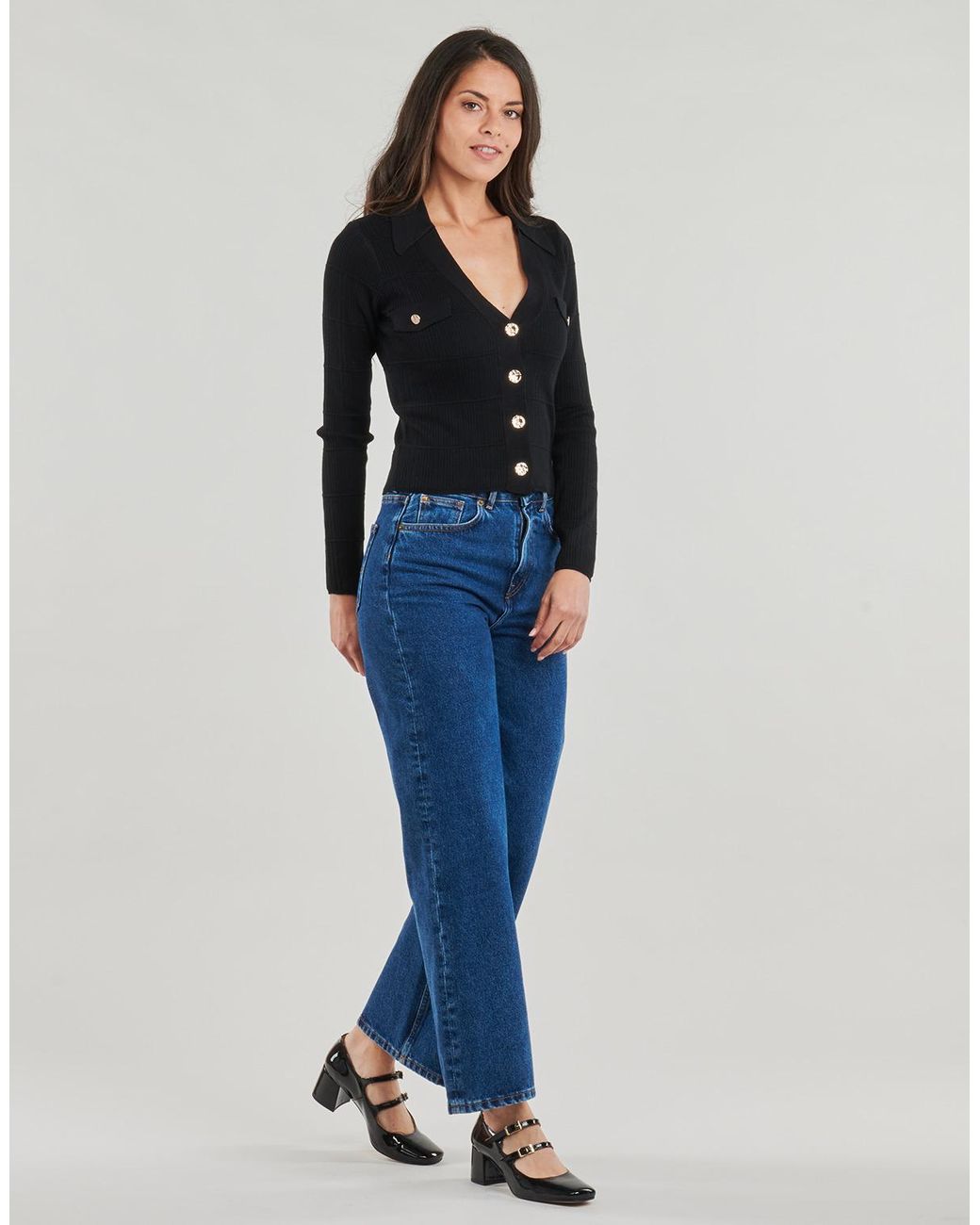 Pull Lia Moony Mood en coloris Black