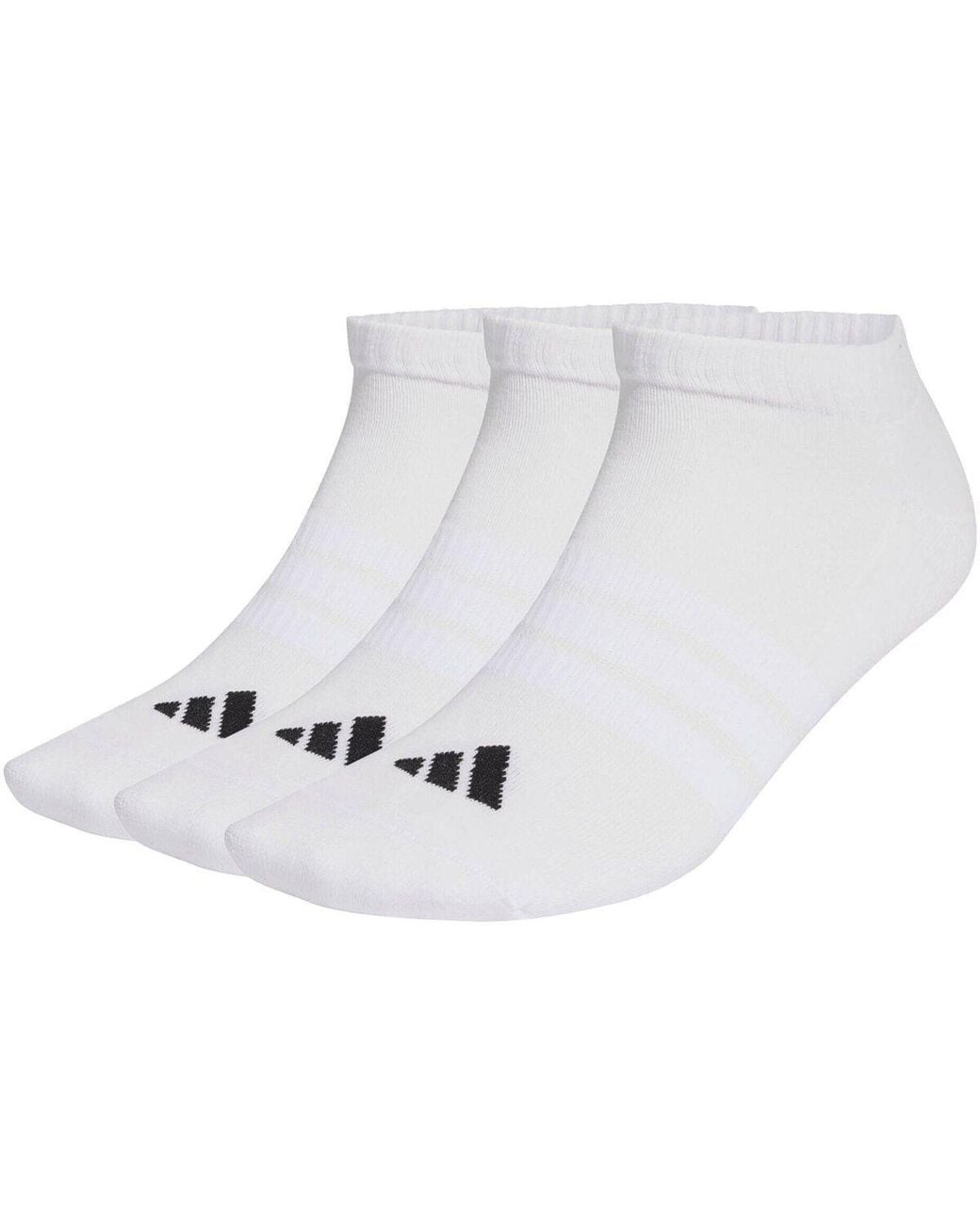 Chaussettes Chaussettes Cushioned Essentials Low Socks Adidas en coloris White