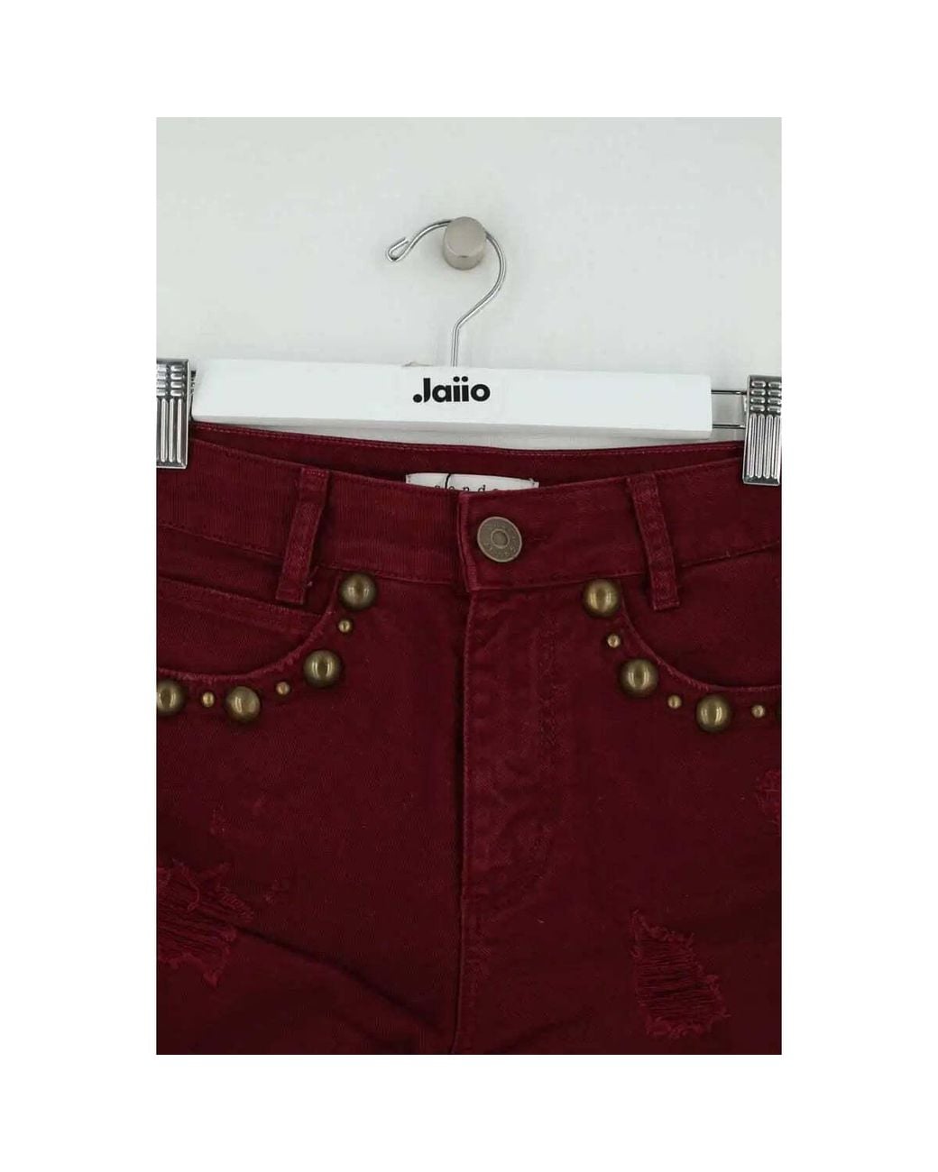 Short Mini Short Sandro en coloris Red
