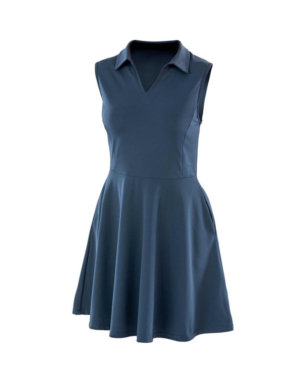 Robe Courte S799F Spiro en coloris Blue