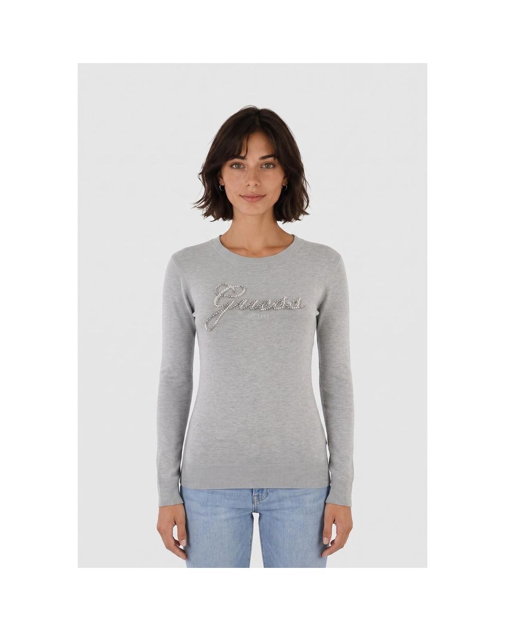 Pull W6Br53 Guess en coloris Gray
