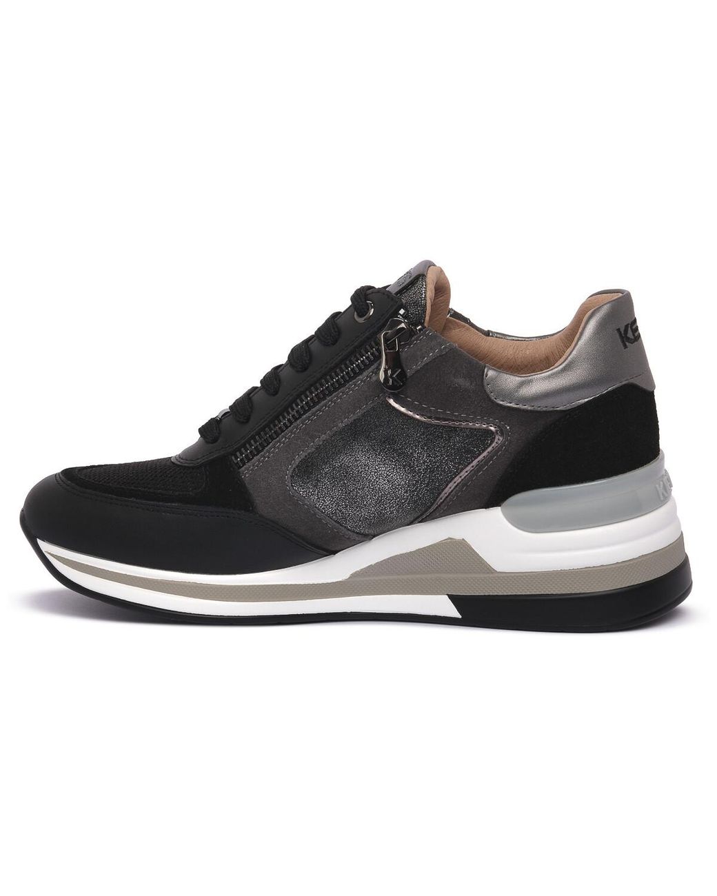 Baskets Basses Sky Keys en coloris Black