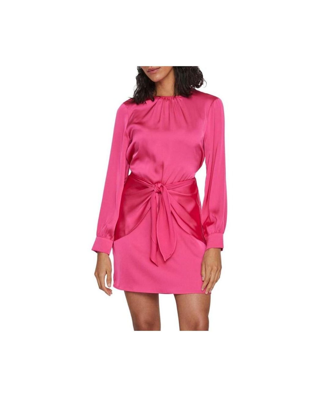 Robe Courte Viannes Vila en coloris Pink