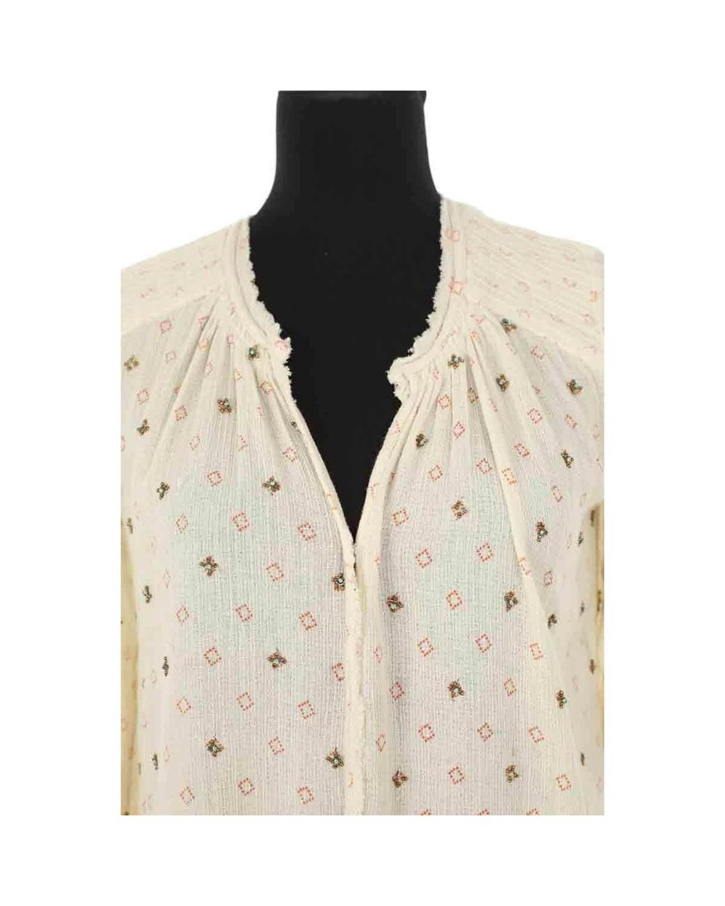 Blouses Blouse En Coton Ba&sh en coloris White