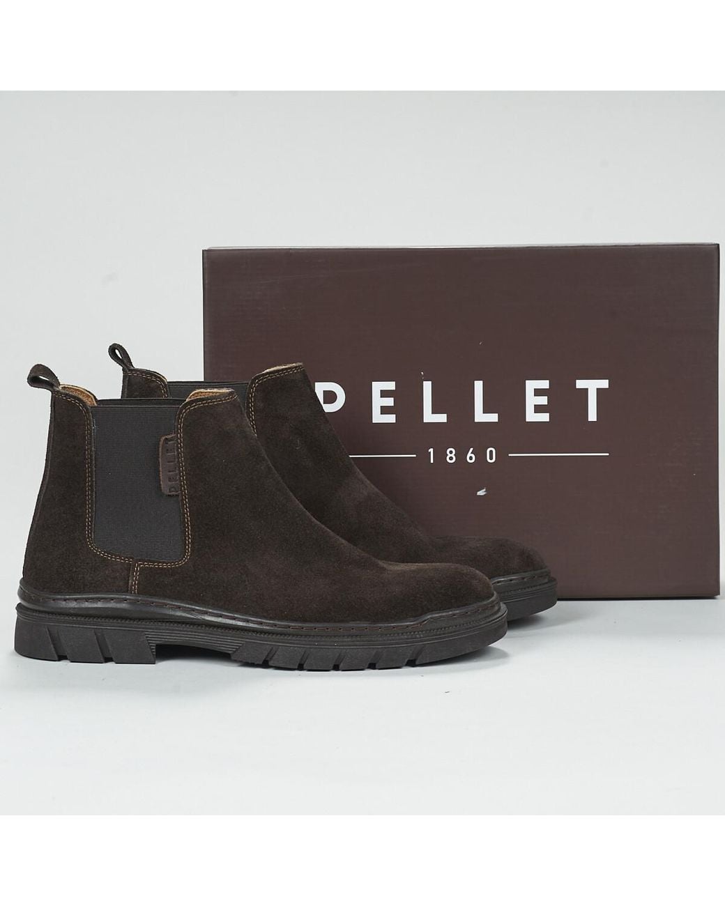 Stivaletti Dilan di Pellet in Brown da Uomo