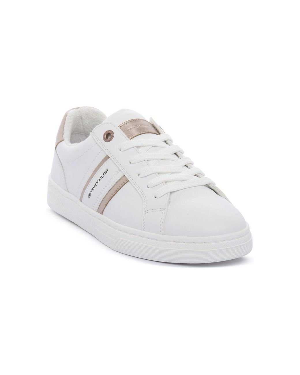 Baskets Basses Tom Tailor en coloris White