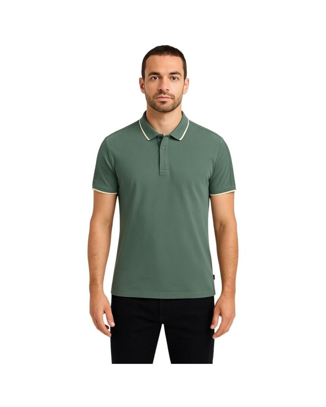 Polo Leandro Ferré pour homme en coloris Green