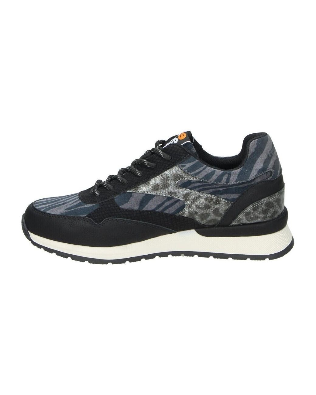 Baskets Basses 118041 Refresh en coloris Black