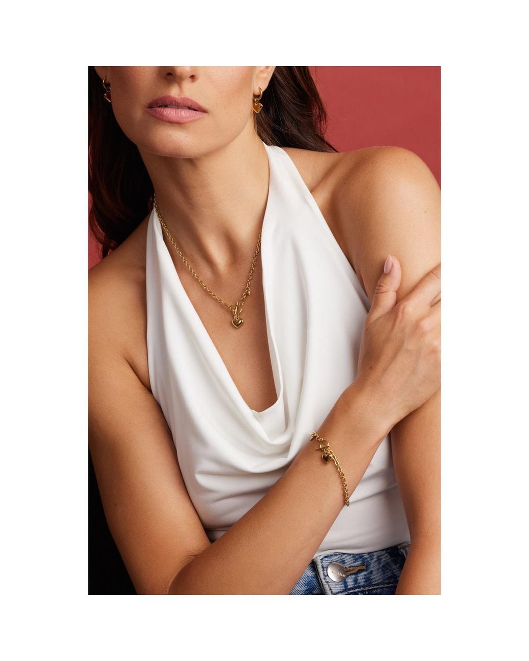 Collier Marc Lauder en coloris Metallic
