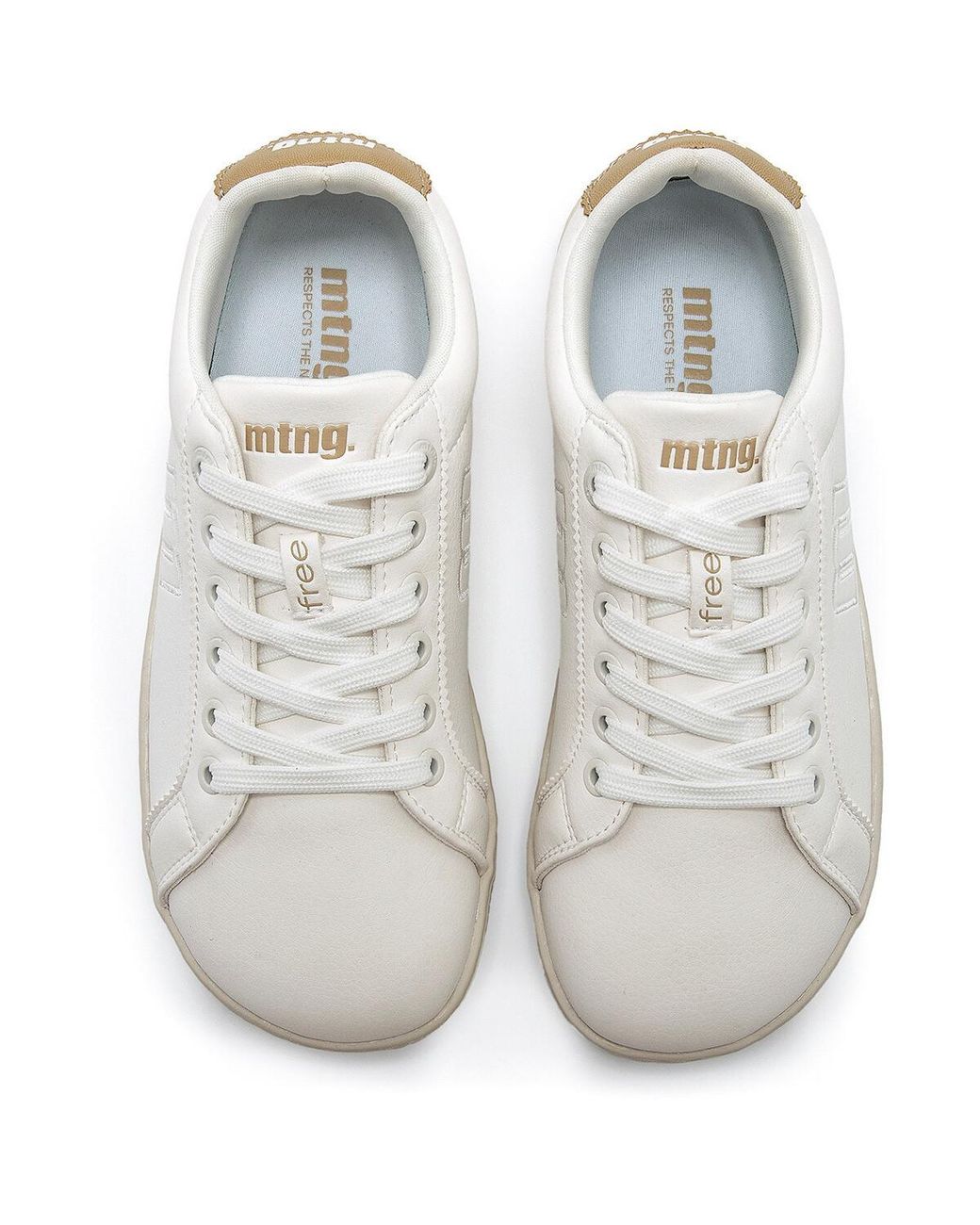 Baskets basses 60837 murri_blanco_v26 MTNG en coloris White