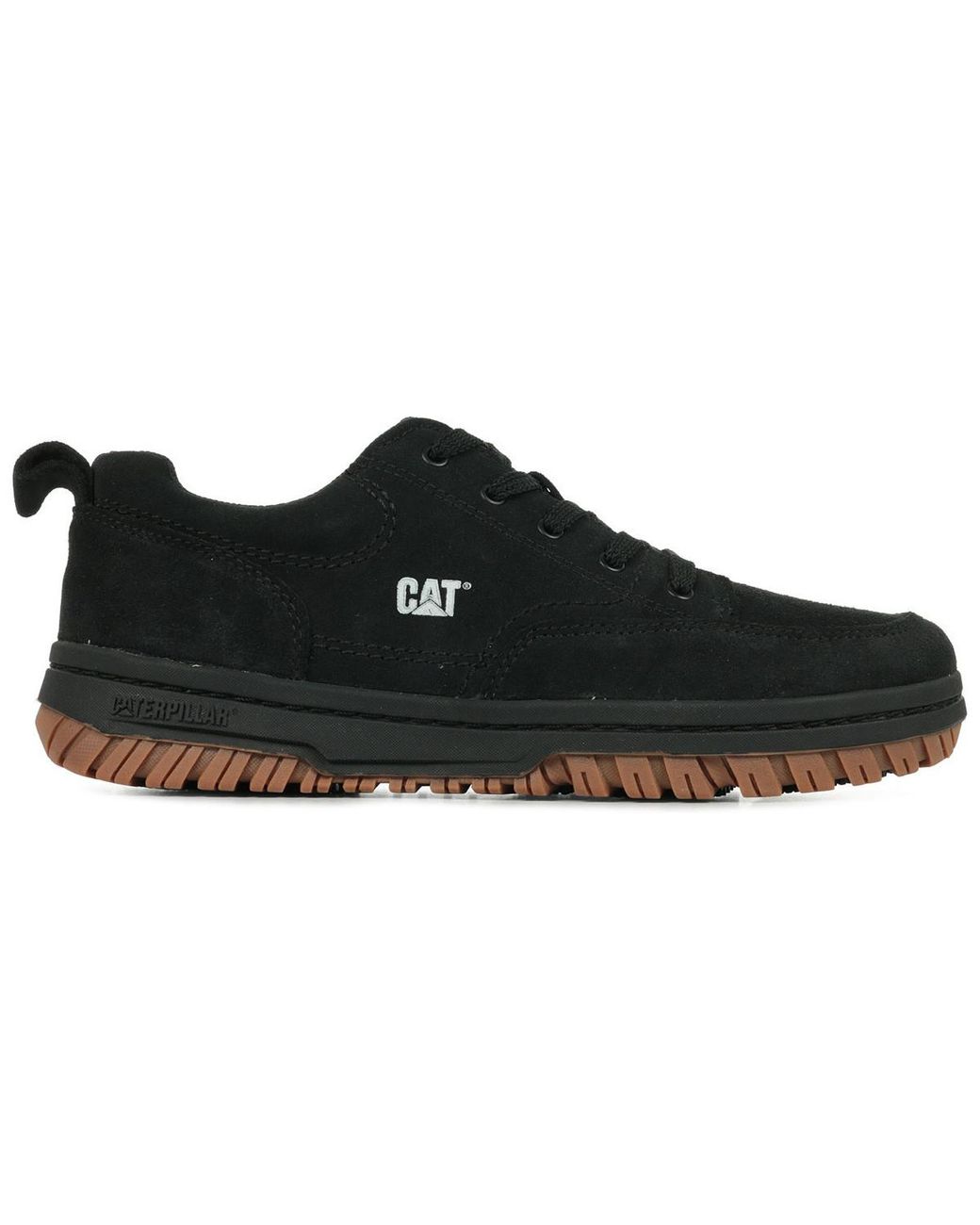 Caterpillar Lage Sneakers Decade in het Zwart Lyst NL